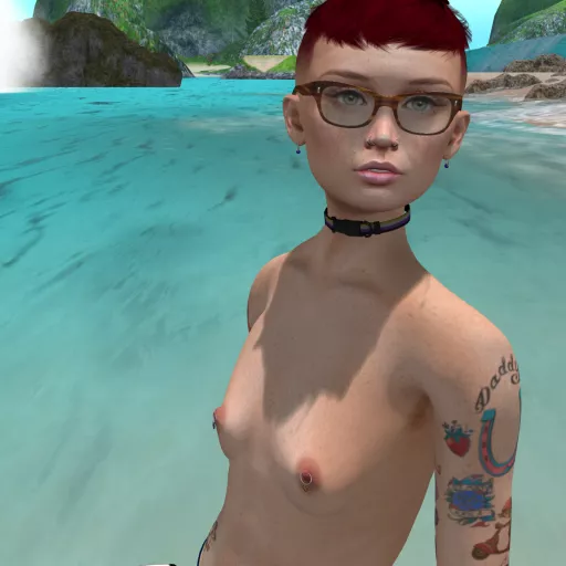 Second Life Escort L on Dark Nights
